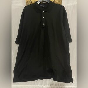 Port Authority Black Short-Sleeve Polo